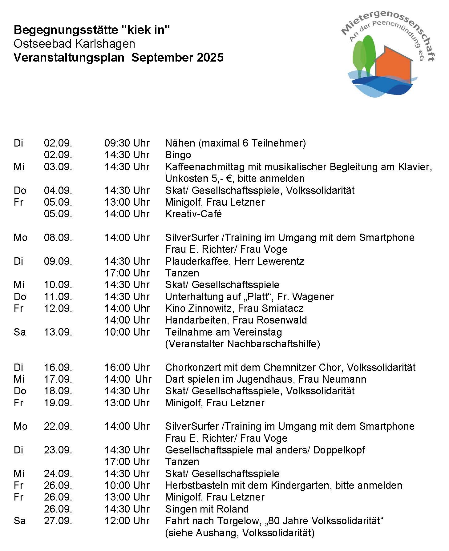September 2025 Seite 1